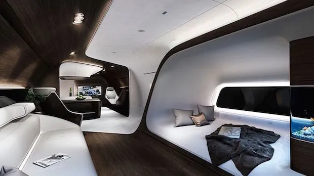 luxe cabine mercedes en lufthansa