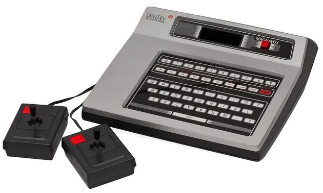 Nederlandse trots: de Philips VideoPAC, in Amerika verkocht als de Magnavox Odyssey.