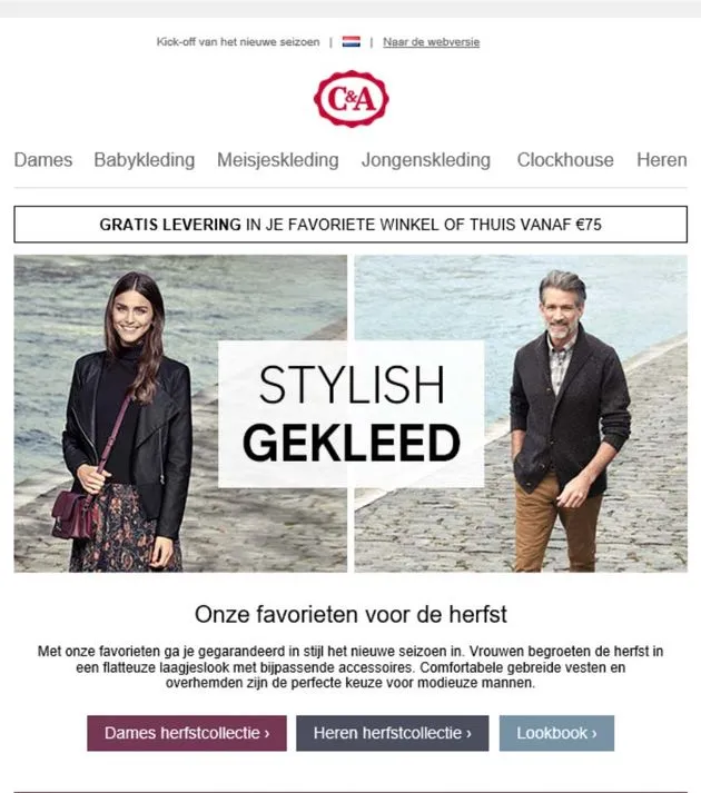 <i>Artikel uit een mailing van C&amp;A</i>.