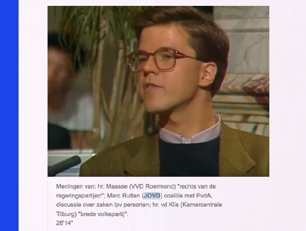 Mark Rutte is onvindbaar