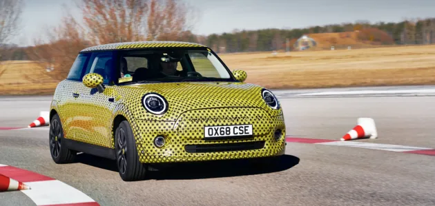 MINI Electric nog steeds met de eigenschappen van een kart