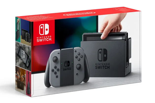 De Nintendo Switch zoals je `m in de winkel zult vinden.