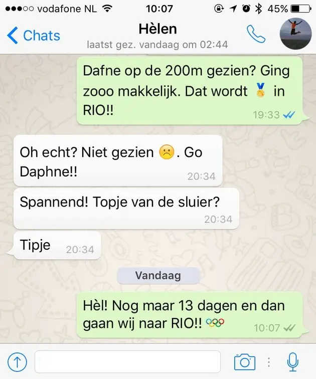 De Olympische ringen emoji