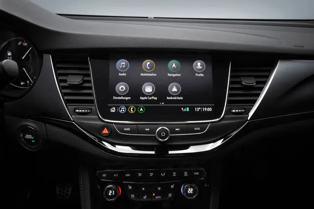 Vernieuwde 8-inch kleurentouchscreen