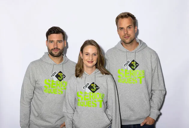 De Glazen Huis-dj`s: Barend, Sophie en Wijnand