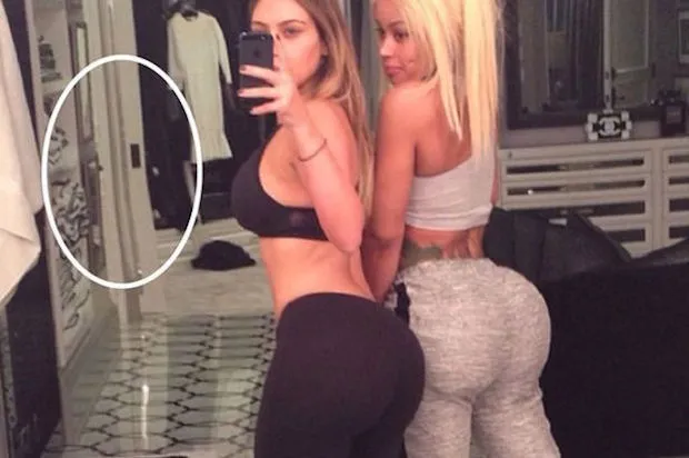 Kim Kardashian heeft duidelijk geknutseld aan haar foto