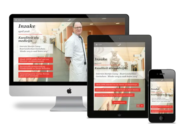 Met Instant Magazine is content op elk platform perfect vormgegeven.