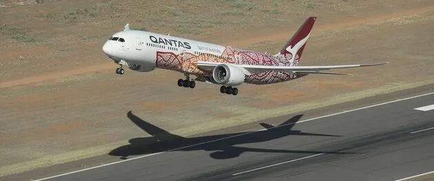Qantas verkocht vluchten naar nergens.