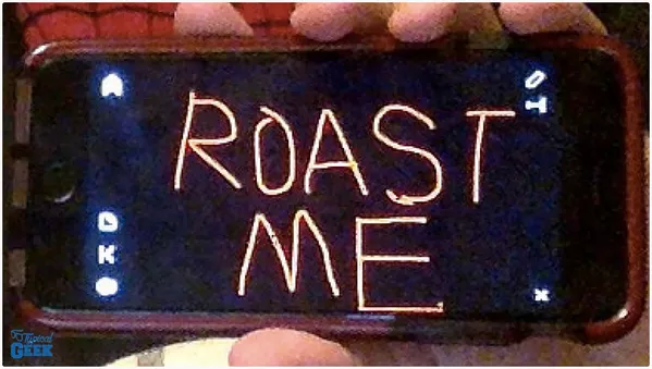 Roast me on my Mobile