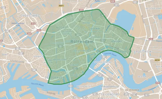 <i>Bezorggebied</i>