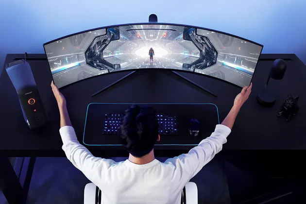 Curved Odyssey 49-inch gaming monitor van Samsung