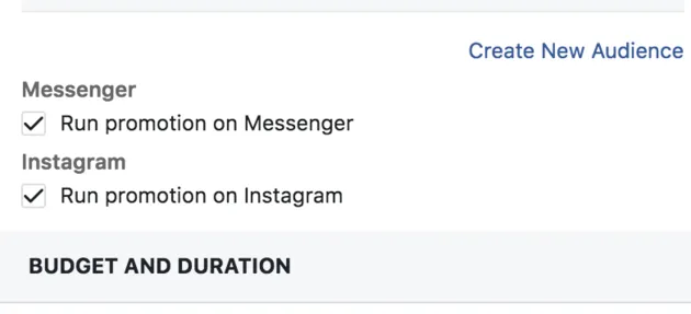 <i>Run promotion on ...</i>