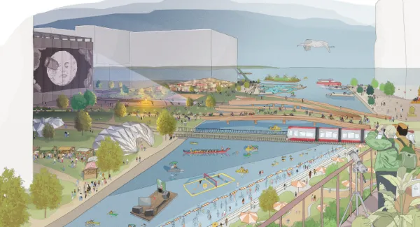 Smart wijk in Toronto\u00a9 Sidewalk Labs