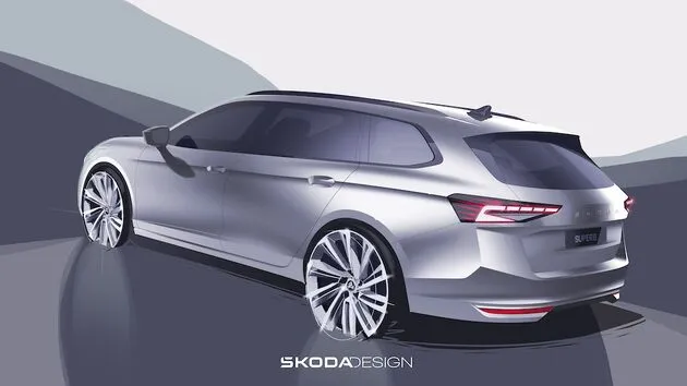 skodasuperb-rear-mod4