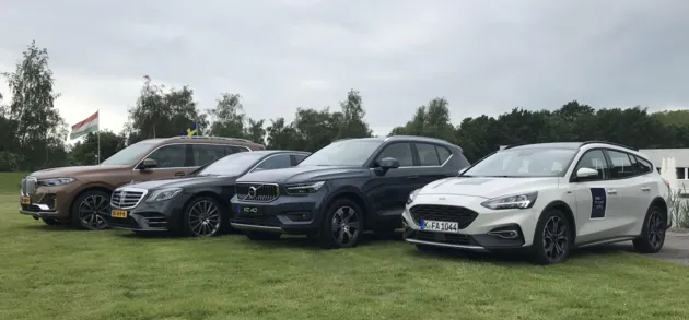Testauto`s op het ITS-congres in Eindhoven