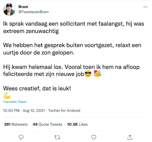 sollicitatie