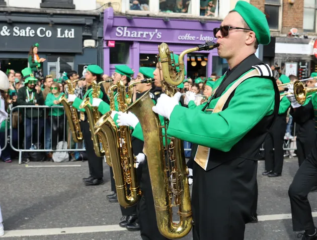 St Patricks Day saax