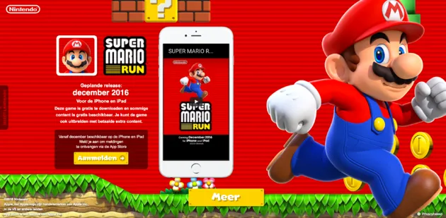 Op de website supermariorun.com vind je alvast wat meer informatie