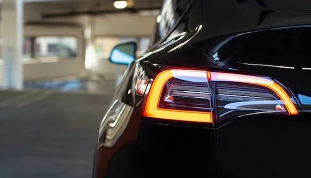 tesla y achterlichten