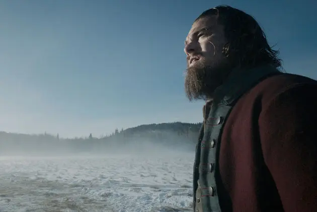 Leonardo DiCaprio als Glass in The Revenant