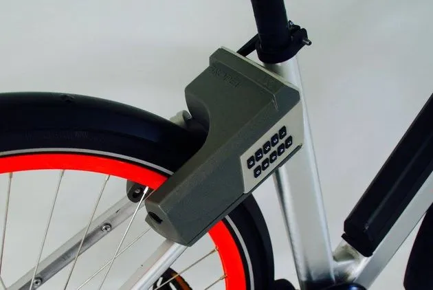 Bij je reservering krijg je een code om de fiets te ontgrendelen.