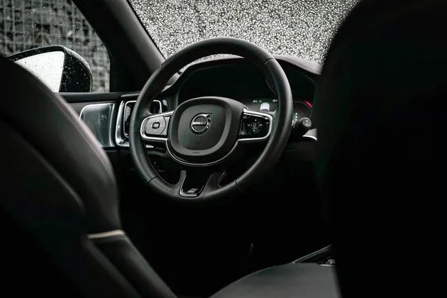 v60 interieur auto stuur
