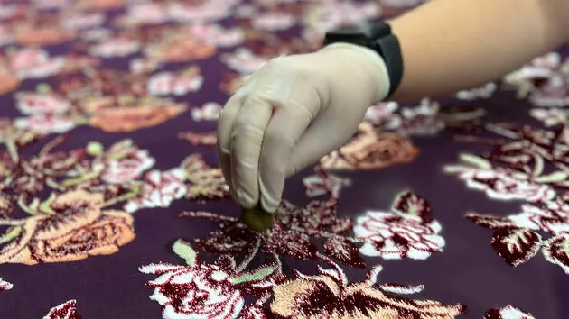 Zeldzaam handwerk voor op de catwalk