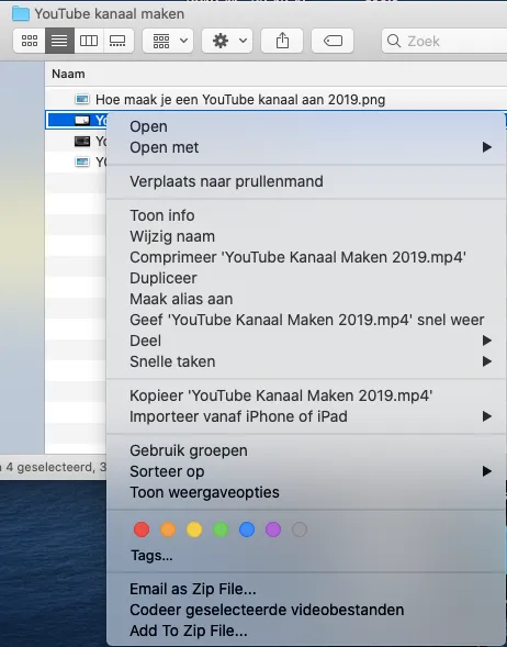 <i>Video informatie</i>