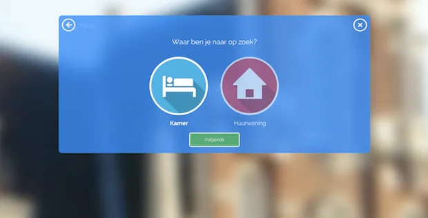 Wat voor kamer zoek je?