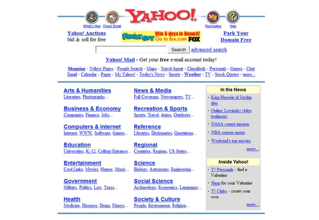 Yahoo&nbsp;directory
