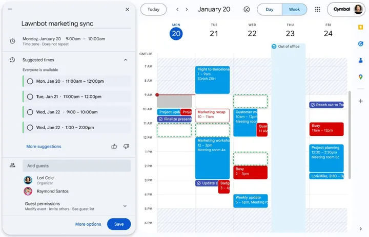 Google Calender