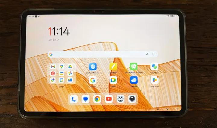 Pad 200 scherm