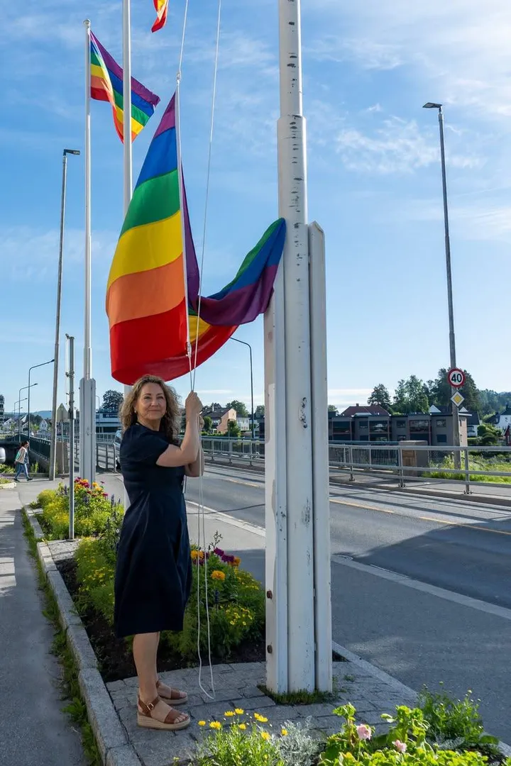 Ordfører pride flagg