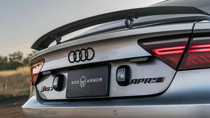 add armor audi rs7 rear landing lights