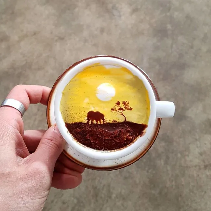artistic barista from korea who draws art on coffee 5912bf3e50dd6 700