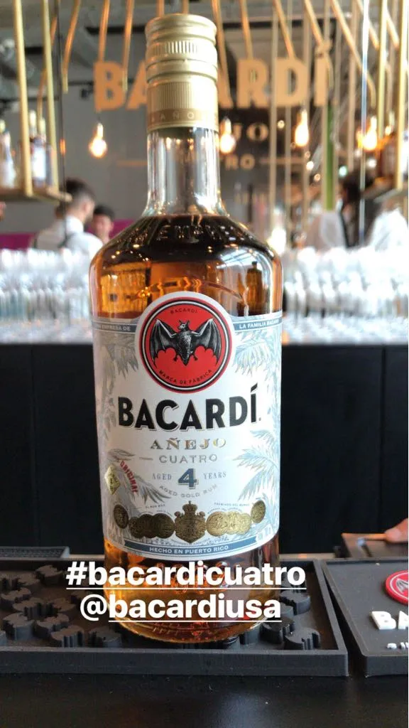 bacardi cuatro