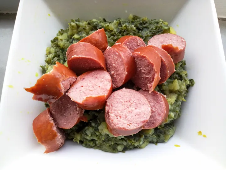 boerenkool met worst