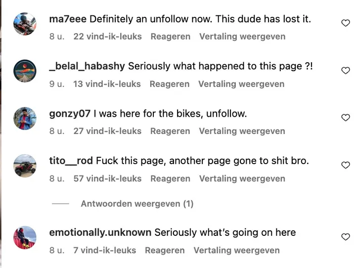 comments