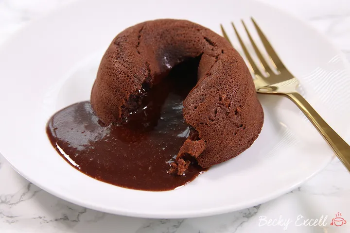 gluten free chocolate lava cake recipe dairy free low fodmap 3