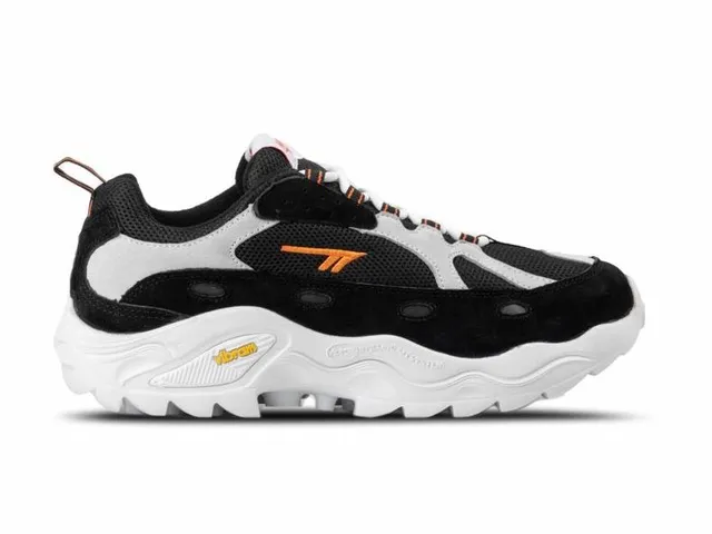 hi tec hts flash adv black white neon orange 00691
