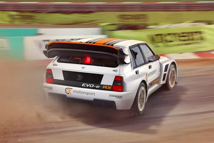 https hypebeastcom image 2021 11 gck motorsport evo e lancia delta integrale evo ii hf fia world rallycross championship electric car 2