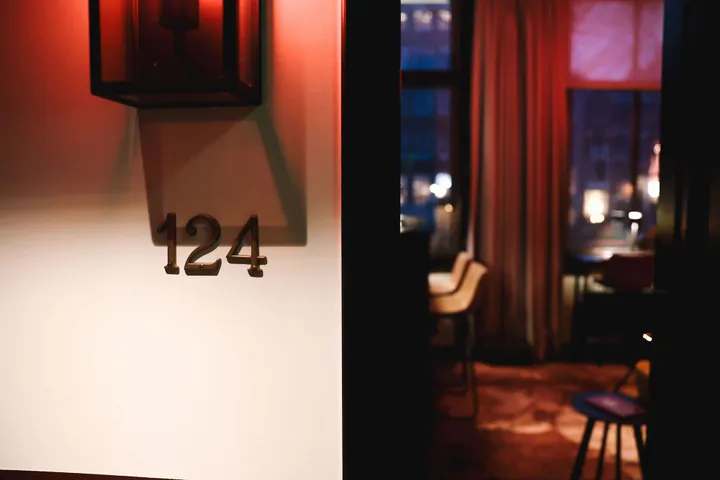Room 124 in The Hoxton.