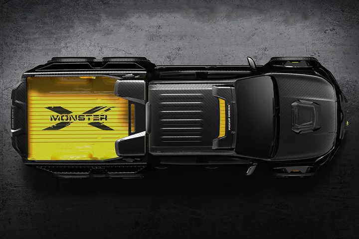 mercedes benz x class exy monster x concept 4