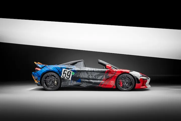 small 15646 mclarentriplecrownartcar