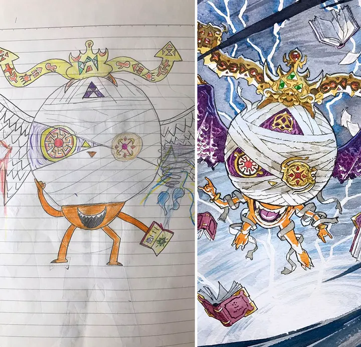 sons sketches to anime drawings thomas romain 6 5993f35da2104 880