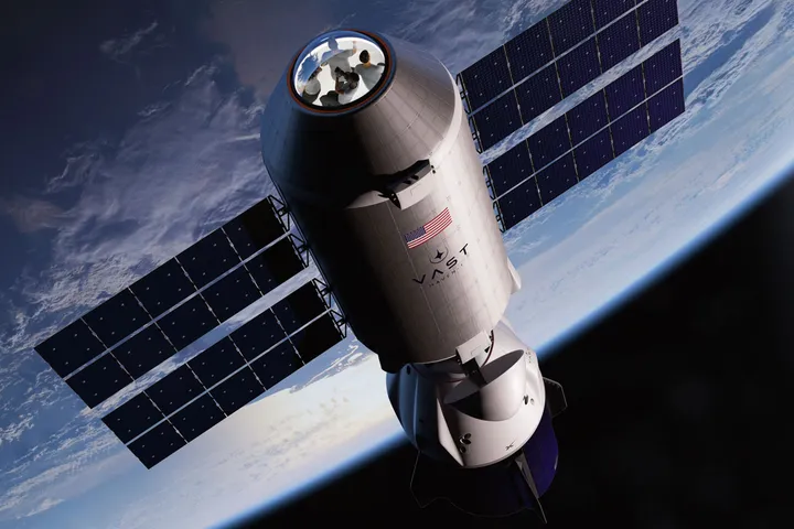 spacex and vast aim to launch first commercial space station by 2025 1