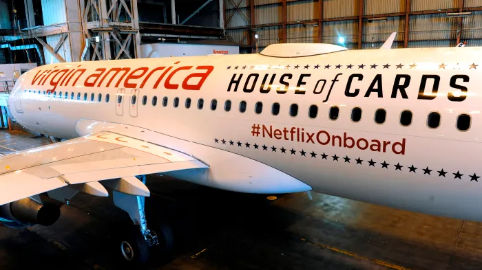 virgin america netflix exterior