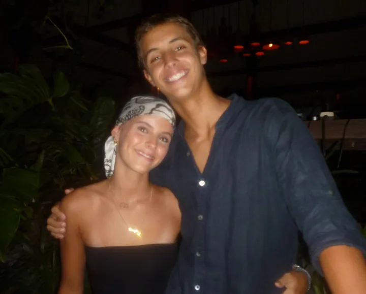 Daan samen met zijn zusje Guusje&nbsp;