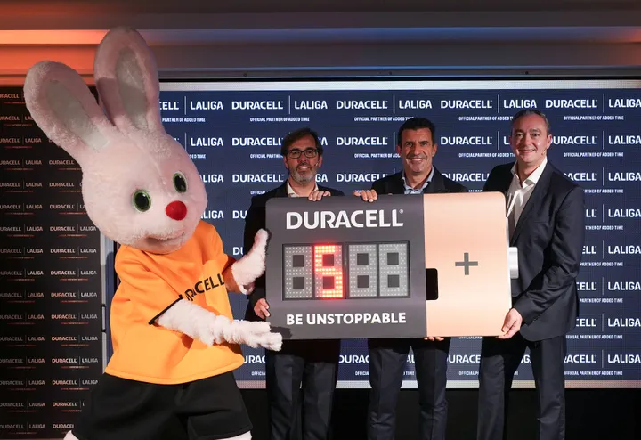 Duracell x La Liga panel bunny board