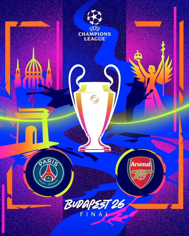 PSG-Arsenal, l'affiche officielle